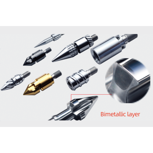ການສີດ Screw Tip Assembly